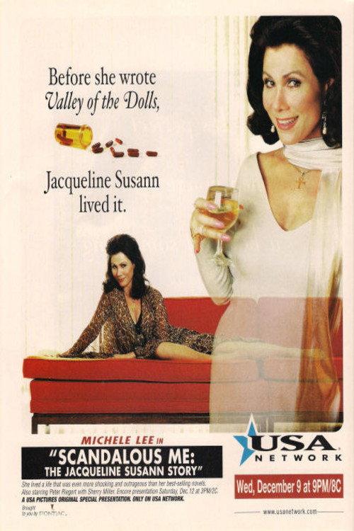 Scandalous Me: The Jacqueline Susann Story 1998 official movie poster
