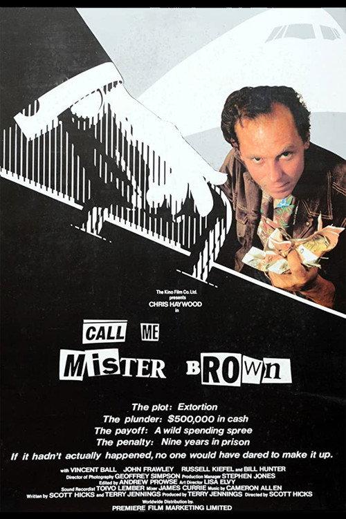 Call Me Mr. Brown 1985 official movie poster