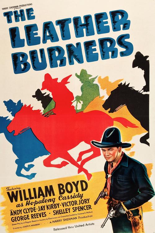 Leather Burners 1943 official movie poster
