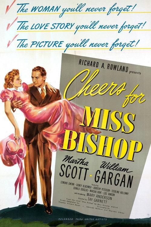 Cheers for Miss Bishop 1941 official movie poster