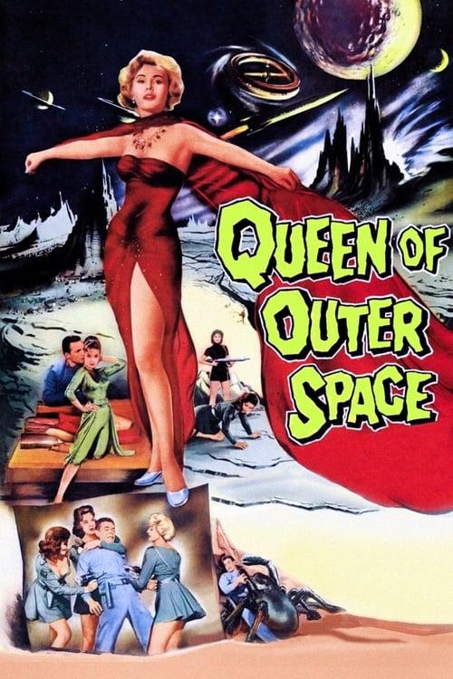Queen of Outer Space 1958 official movie poster