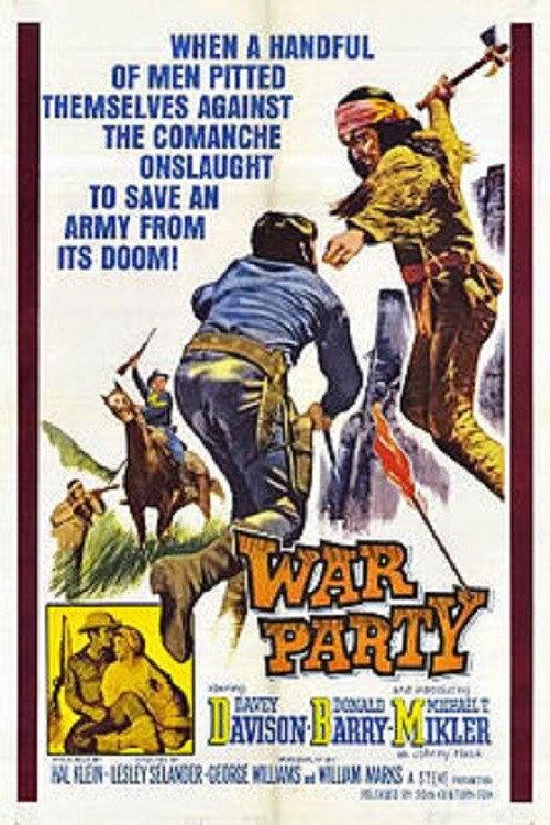 War Party 1965 official movie poster