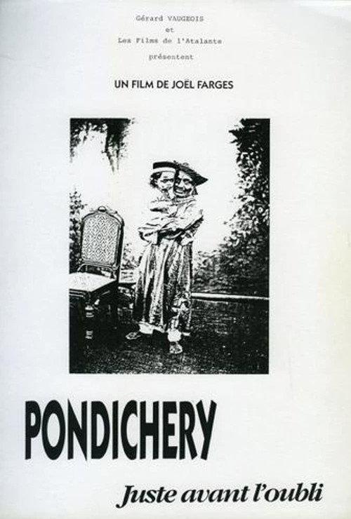 Pondichery, juste avant l'oubli 1986 official movie poster