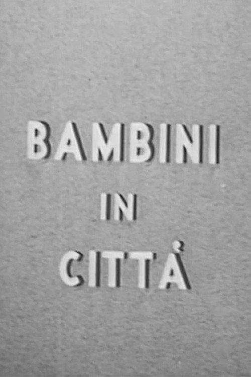 Children in the City 1946 official movie poster