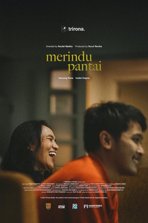 Merindu Pantai 2022 official movie poster