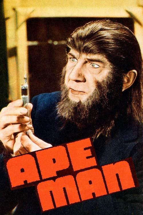The Ape Man 1943 official movie poster