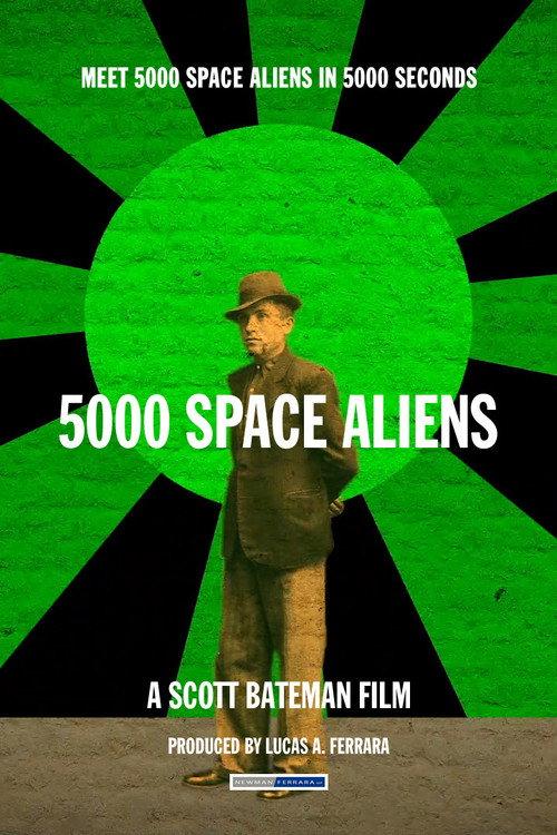 5000 Space Aliens 2023 official movie poster