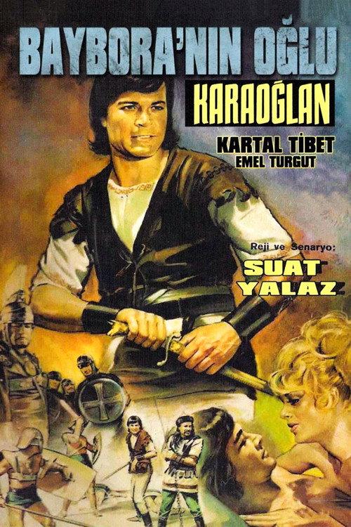 Karaoglan: Baybora's Son 1966 official movie poster