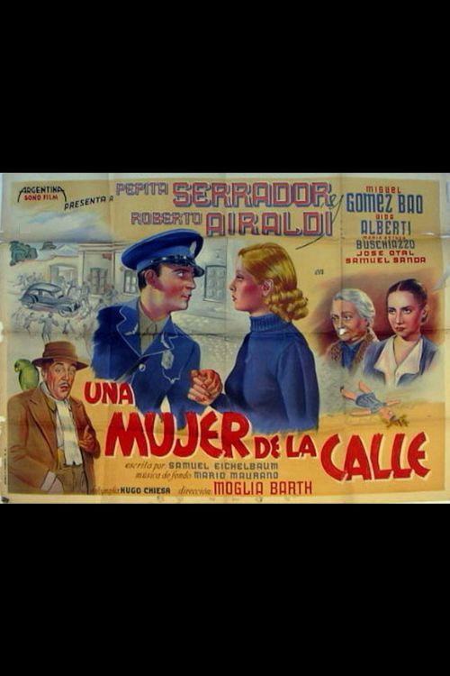 Una mujer de la calle 1939 official movie poster