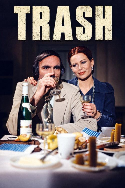 Trash 1976 official movie poster