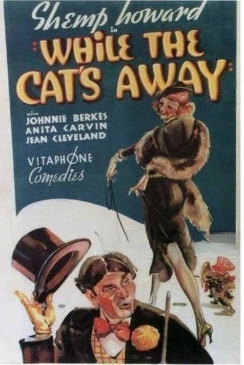 While the Cat's Away 1936 official movie poster