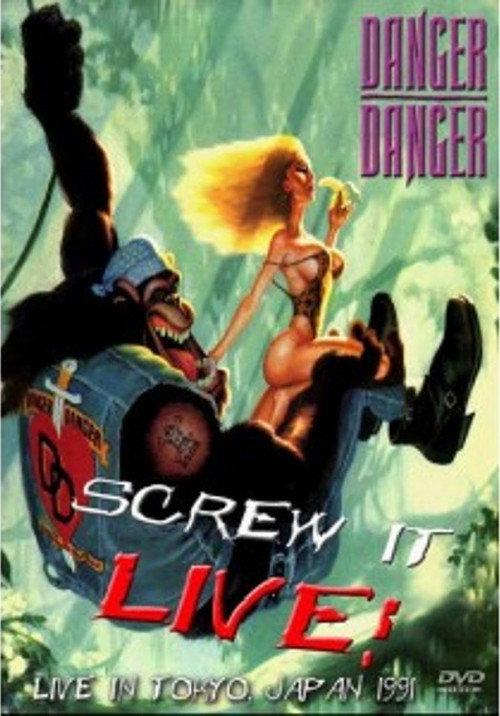 DANGER DANGER: Live in Tokyo, Japan 1991 1992 official movie poster