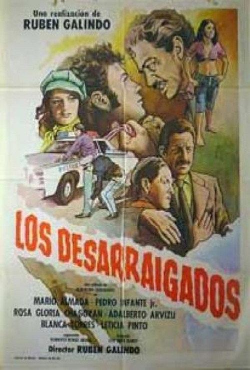 Los desarraigados 1976 official movie poster
