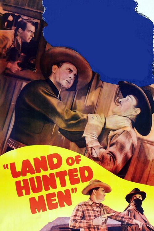 Land of Hunted Men 1943 official movie poster