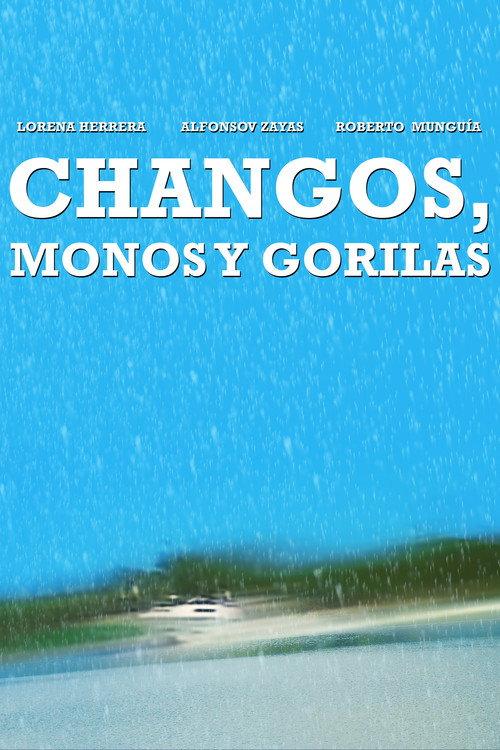 Changos, monos y gorilas 1996 official movie poster