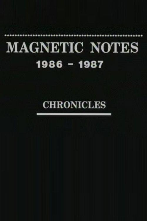 Magnetic Notes, 1986-1987 1988 official movie poster