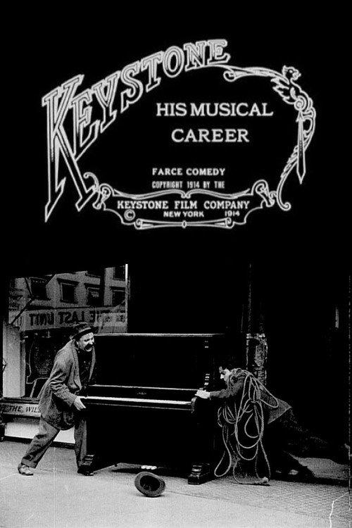 His Musical Career 1914 official movie poster