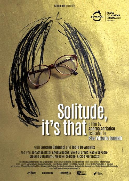 Solitude, It's That 2023 official movie poster