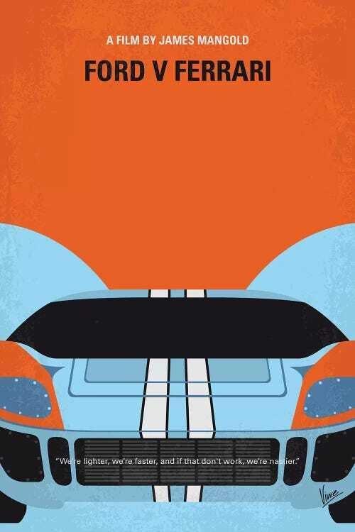 Ford v Ferrari: Bringing the Rivalry to Life 2020 official movie poster