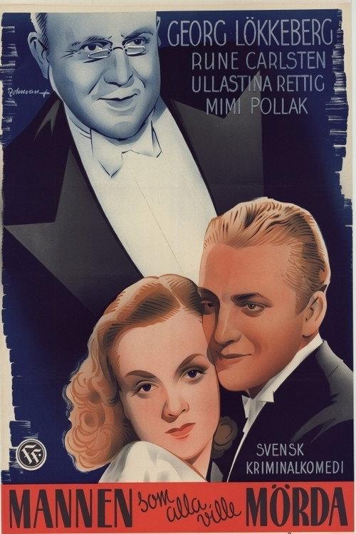The Man All Wanted to Kill 1940 official movie poster