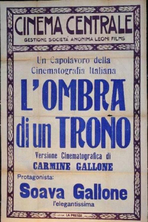 The Shadow of a Throne 1920 official movie poster