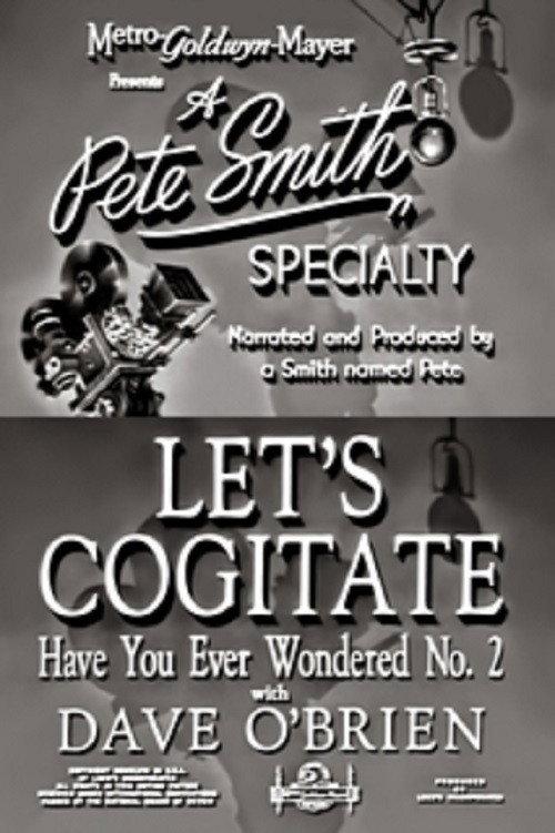 Let's Cogitate 1948 official movie poster