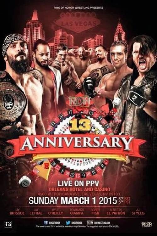 ROH: 13th Anniversary 2015 official movie poster