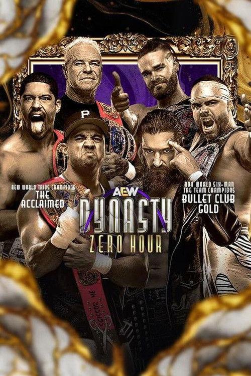 AEW Dynasty 2024: Zero Hour 2024 official movie poster