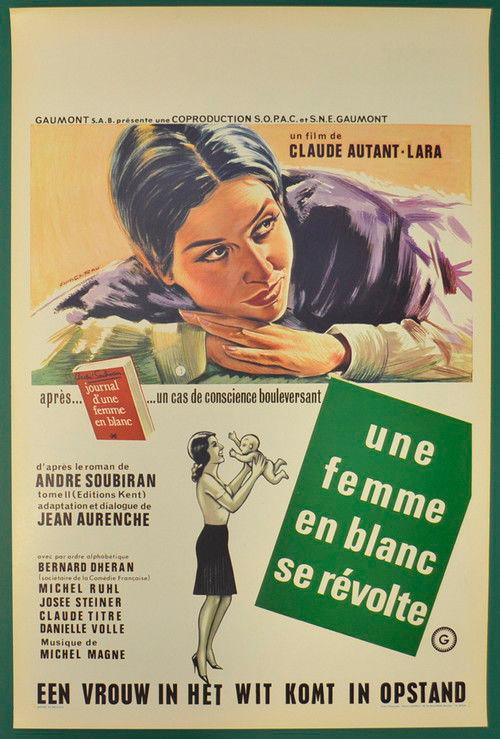 A Woman in White Revolts 1966 official movie poster