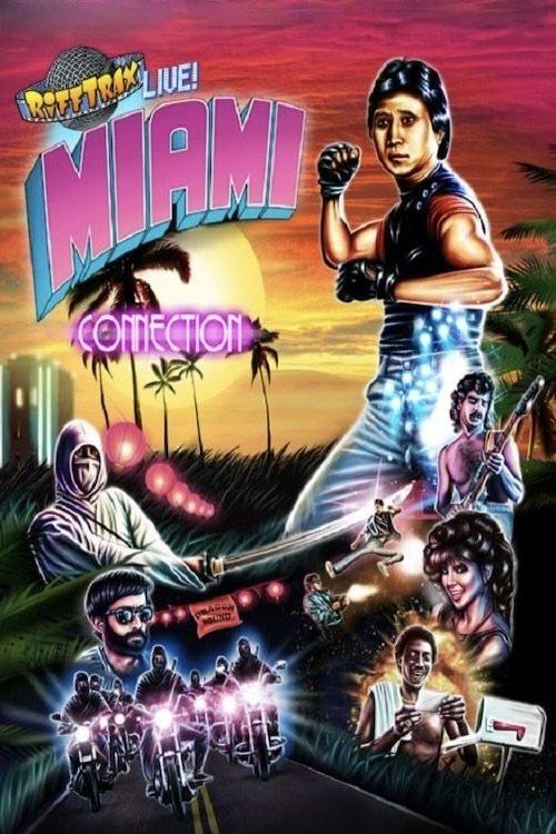 RiffTrax Live: Miami Connection 2015 official movie poster