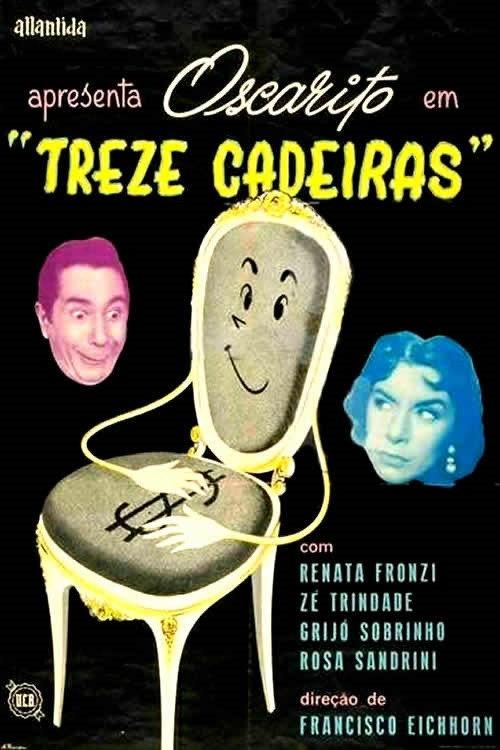 Treze Cadeiras 1957 official movie poster