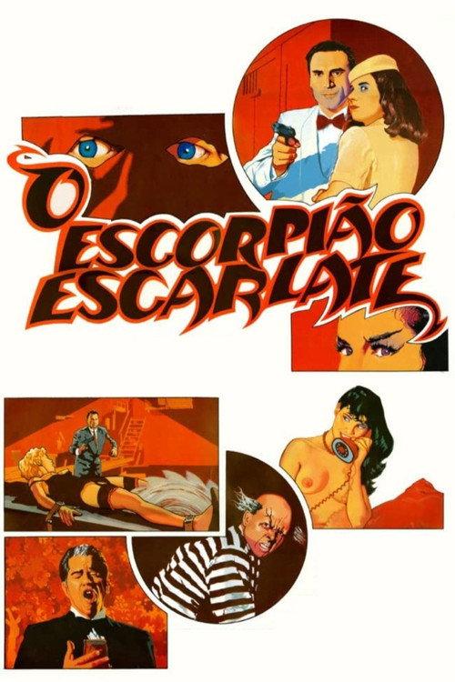 The Scarlet Scorpion 1990 official movie poster