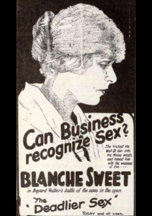 The Deadlier Sex 1920 official movie poster