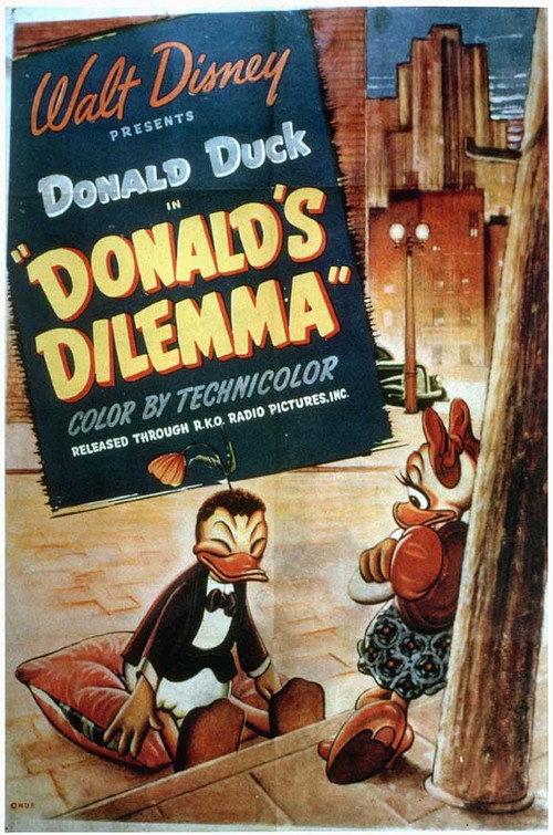 Donald's Dilemma 1947 official movie poster