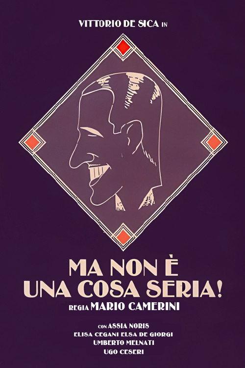 But It's Nothing Serious 1936 official movie poster