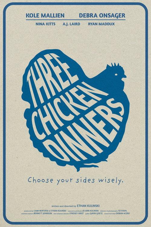 Three Chicken Dinners 2025 official movie poster