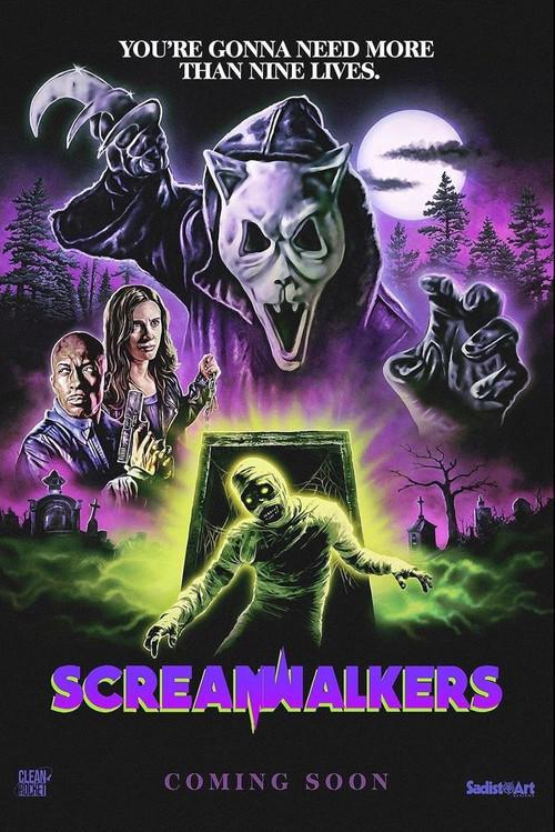 Screamwalkers 2024 official movie poster