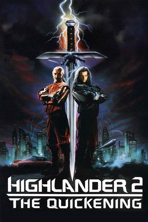 Highlander II: The Quickening 1991 official movie poster