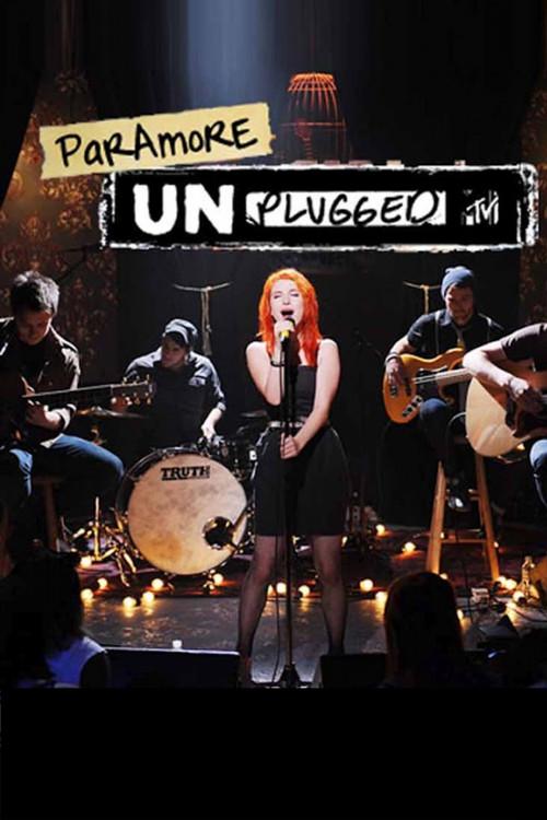 Paramore: MTV Unplugged 2009 official movie poster