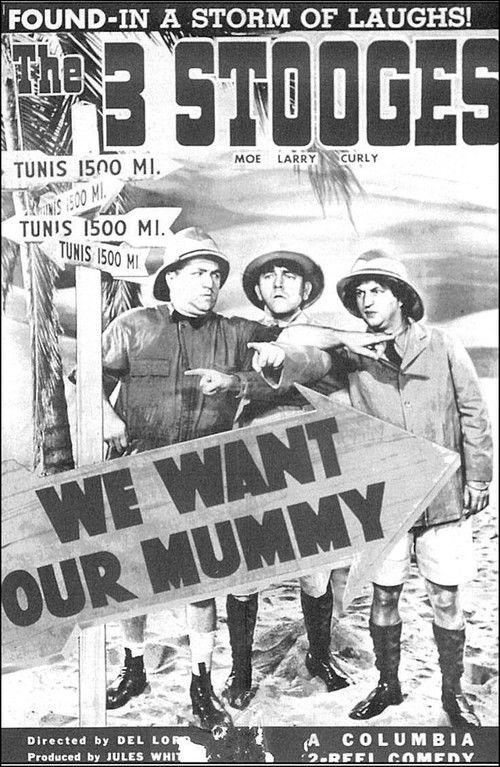 We Want Our Mummy 1939 official movie poster