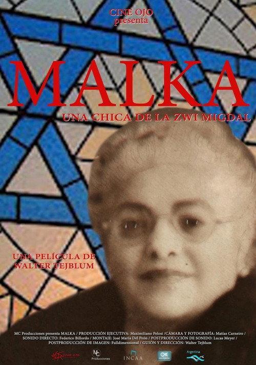Malka, una chica de la Zwi Migdal 2014 official movie poster