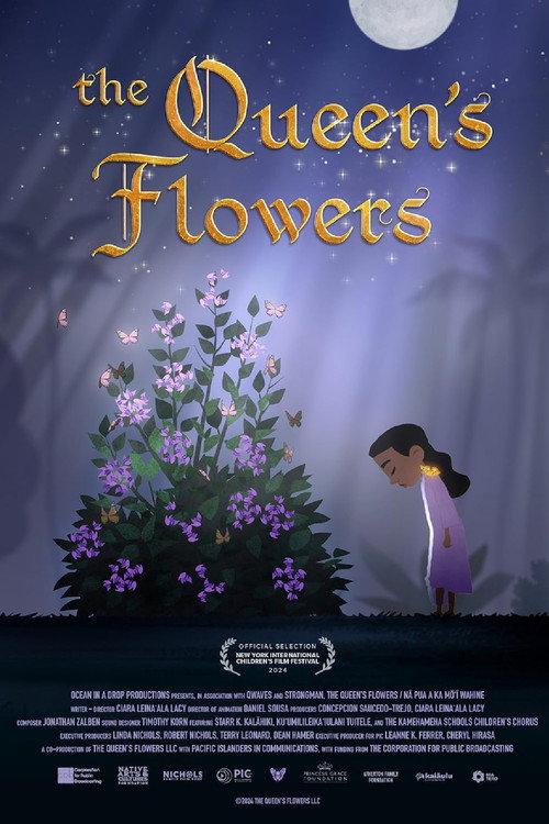 The Queen's Flowers 2024 official movie poster