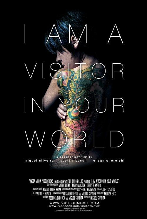 I Am a Visitor in Your World 2013 official movie poster
