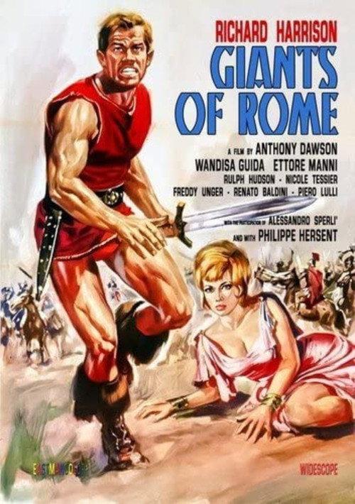 Giants of Rome 1964 official movie poster