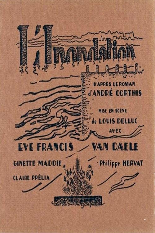 The Flood 1924 official movie poster