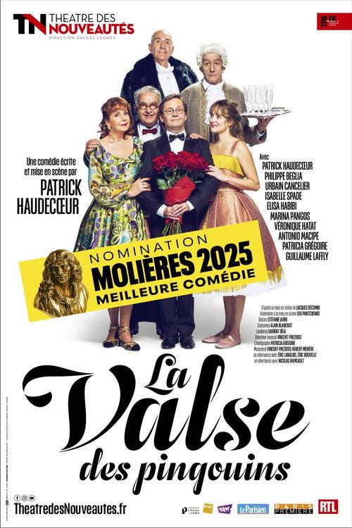 La valse des pingouins 2026 official movie poster