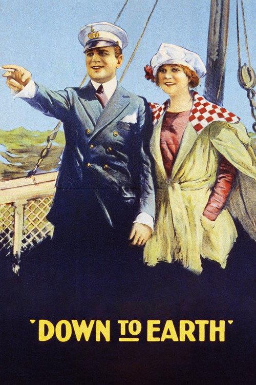 Down to Earth 1917 official movie poster