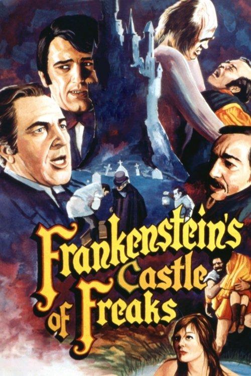 Frankenstein's Castle of Freaks 1974 official movie poster