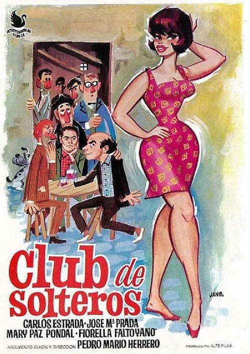 Club de solteros 1967 official movie poster