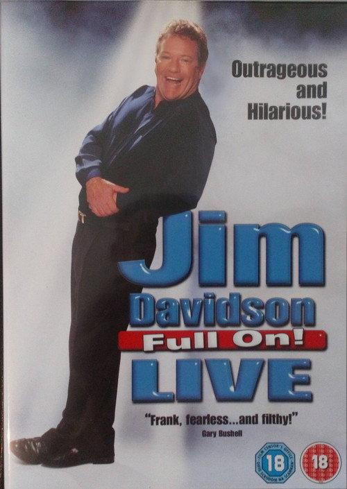 Jim Davidson: Full On! 2005 official movie poster